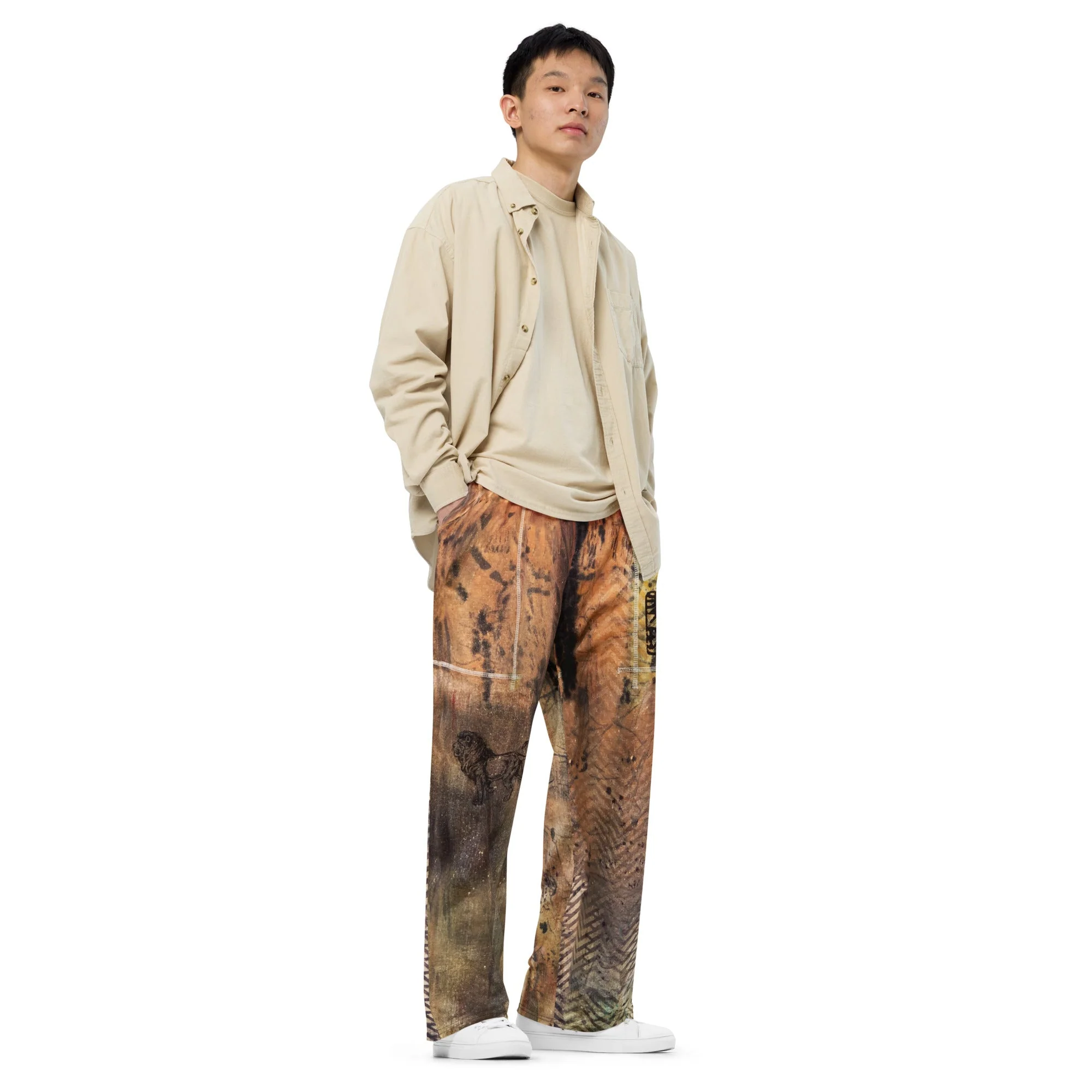 Peace Lion Lounge Pants - Image 2