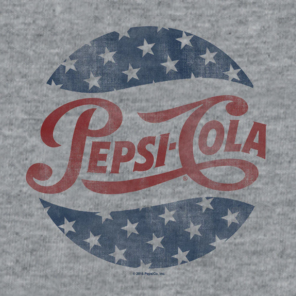 Pepsi Cola Stars T-Shirt - Gray - Image 2