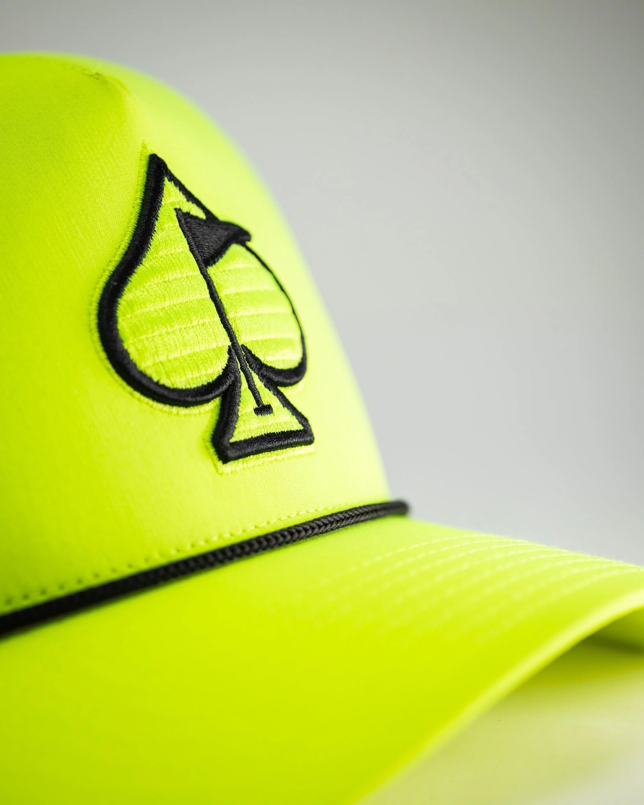 Perforated Rope Hat - Highlighter Yellow - Image 5