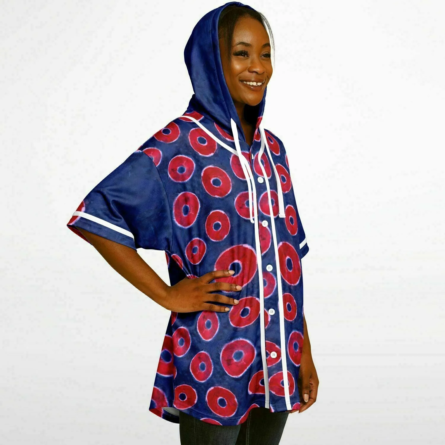 PHISH Hooded Baseball Jersey - Image 5