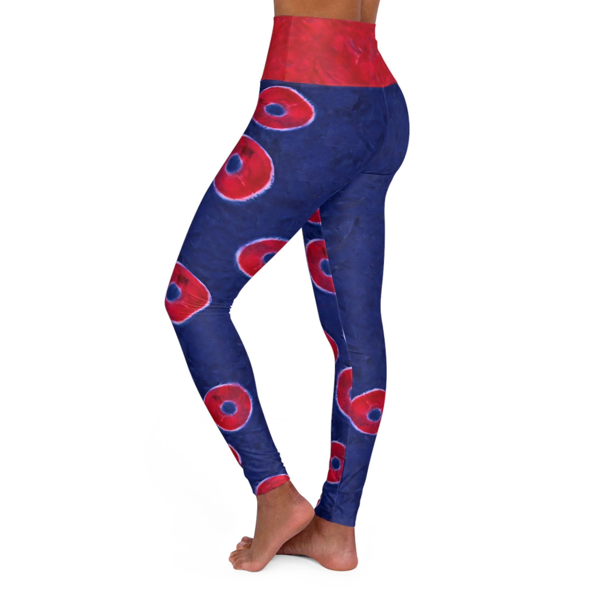 Phisherman Phish Donuts High Waisted Leggings - Image 5