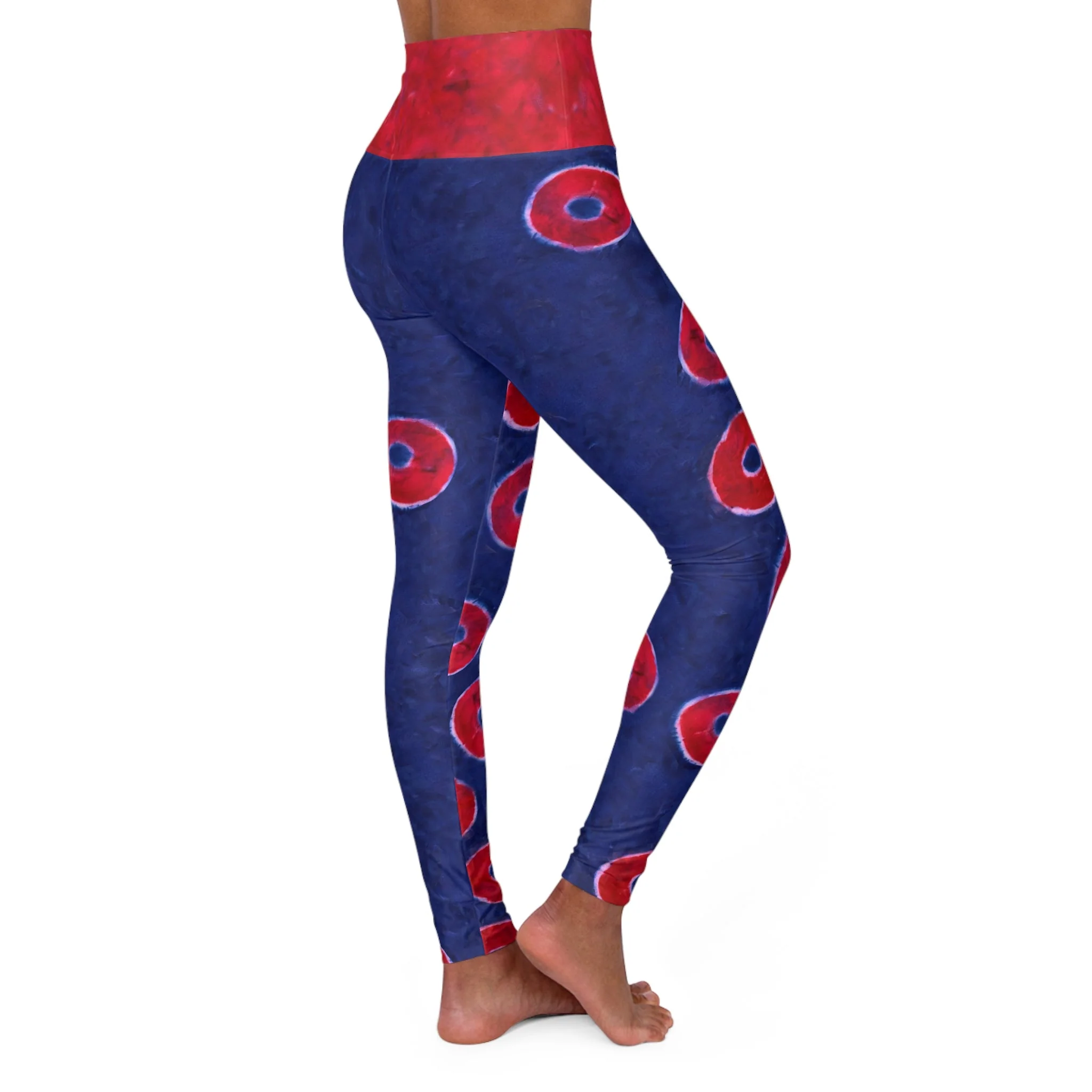 Phisherman Phish Donuts High Waisted Leggings - Image 6
