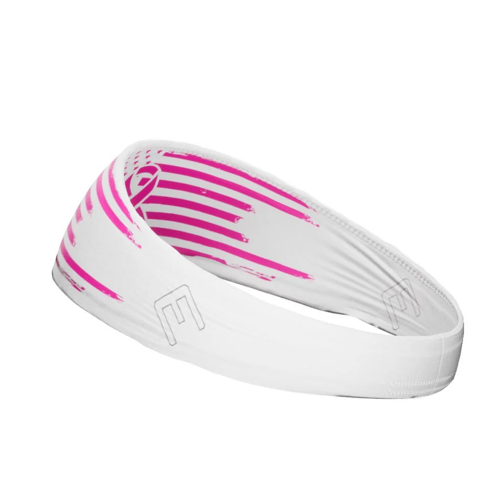 Pink USA Flag Headband - Image 5