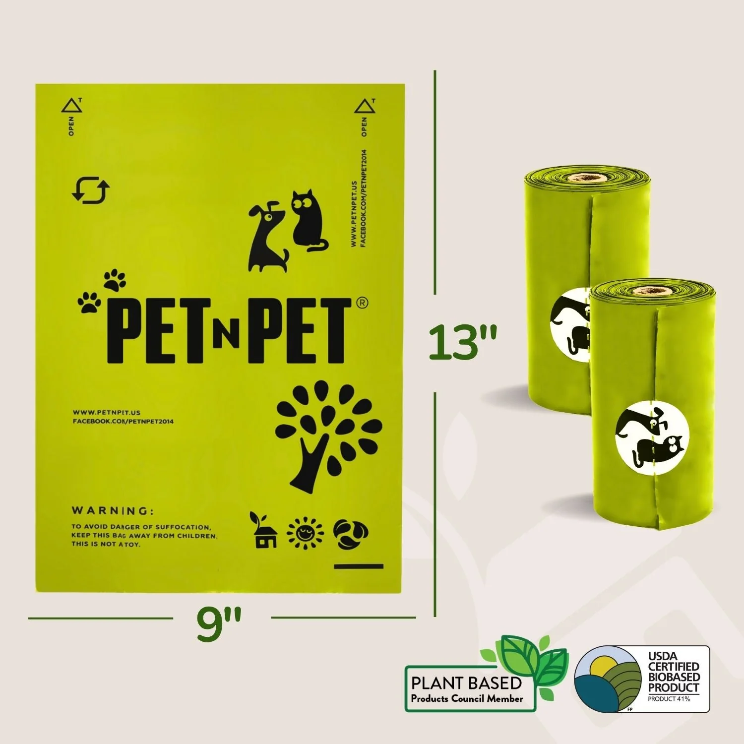 Plant-based Dog Poop Bags - Image 3
