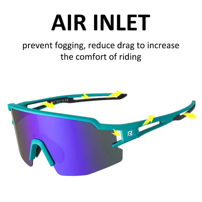 Polarized Cycling Sunglasses UV Protection Sports Eyewear - Image 10