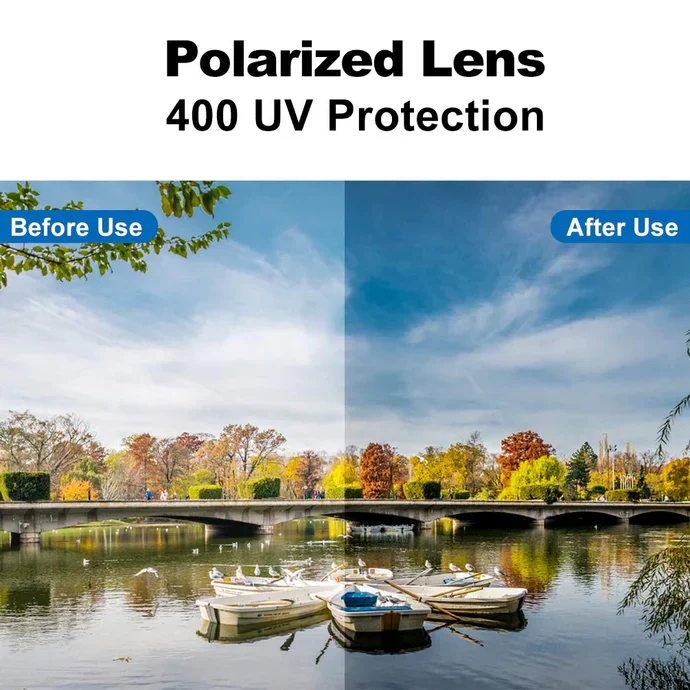Polarized Cycling Sunglasses UV Protection Sports Eyewear - Image 13
