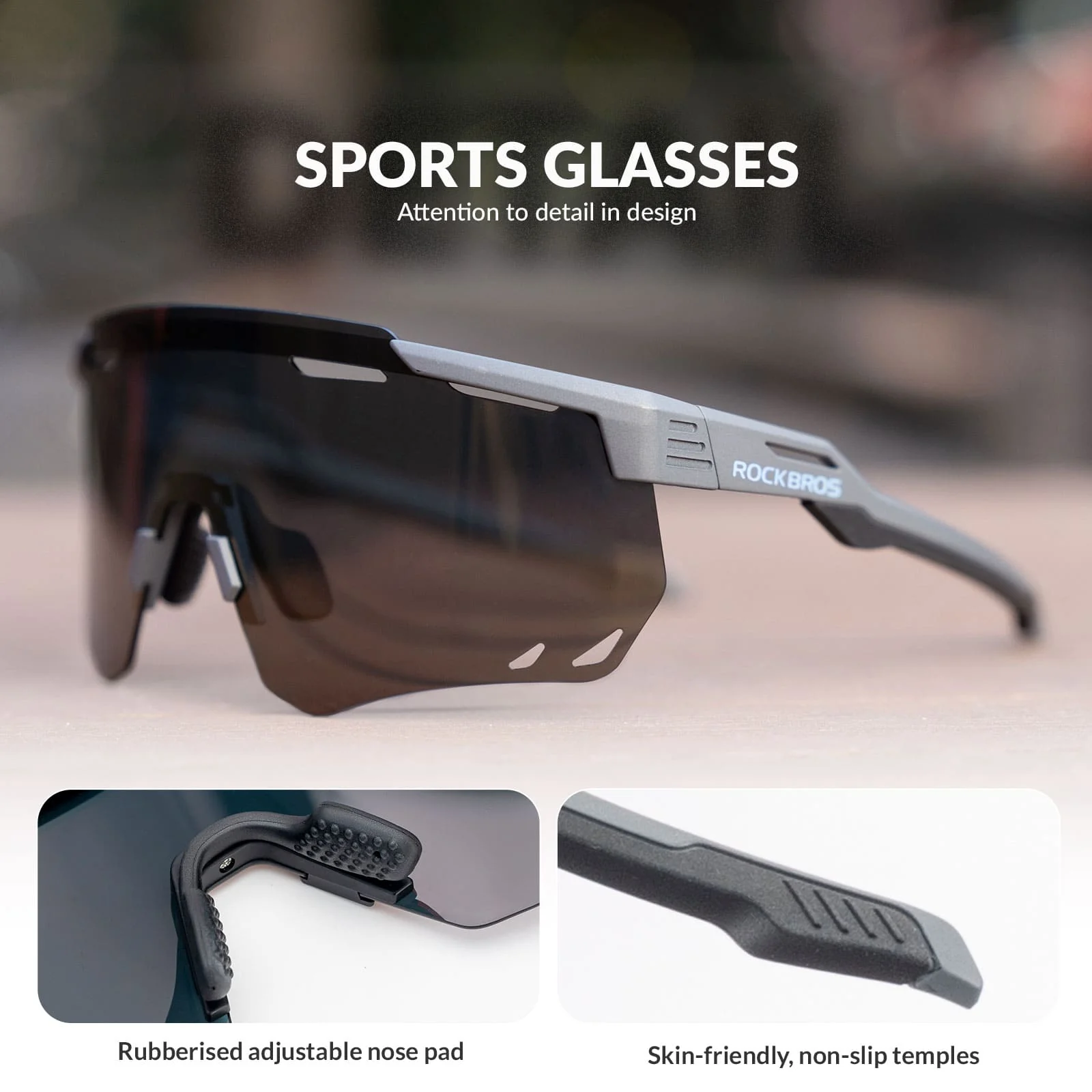 Polarized Windproof Cycling Glasses - Image 10