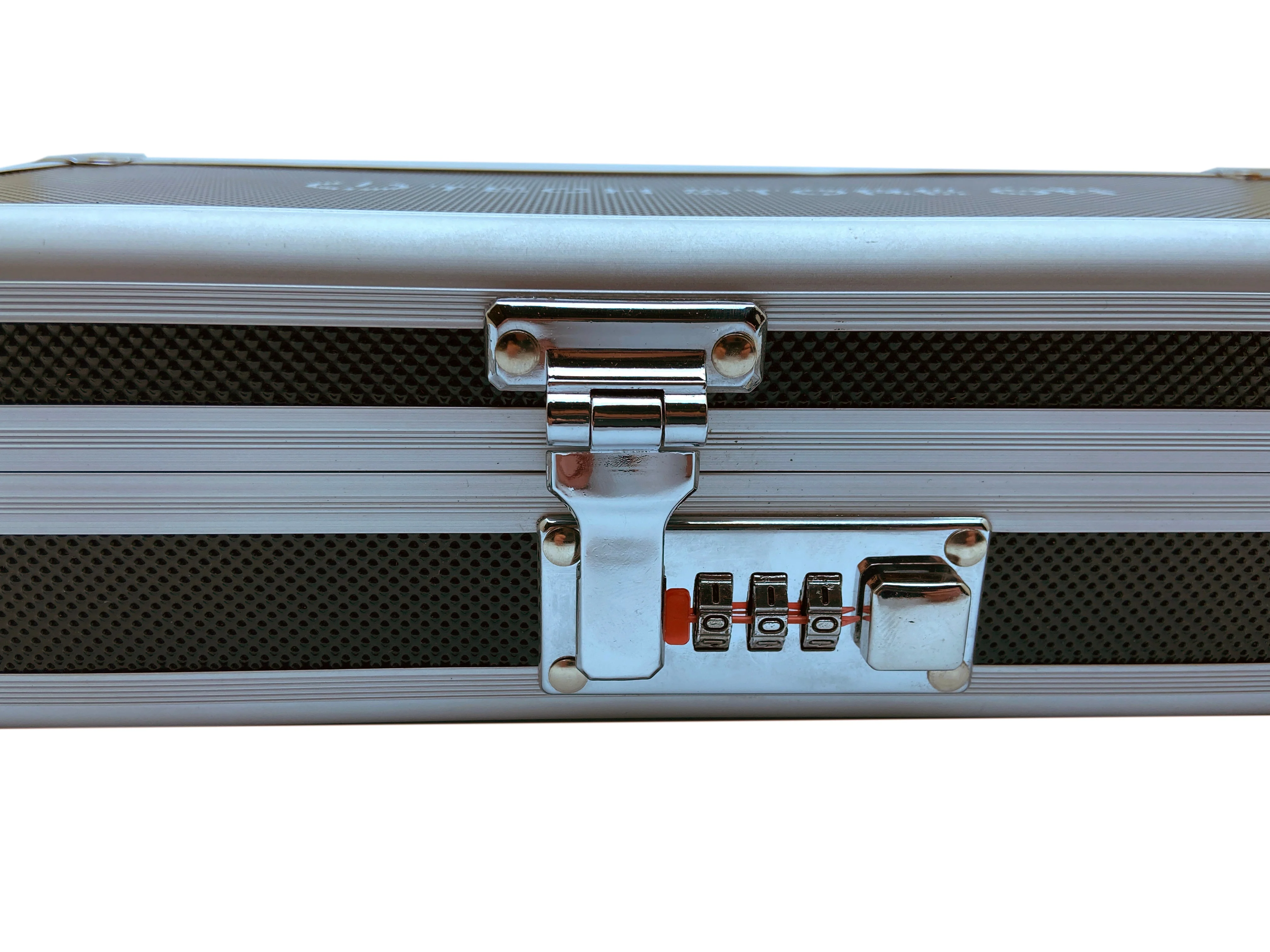 Aluminum USB Drive Organizer Case (24 + 2 Slots) – Shockproof Antistatic Storage Box with Lock - Image 3