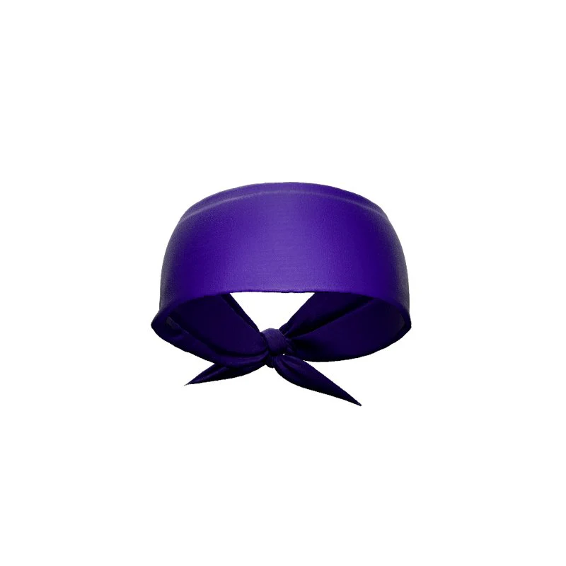 Purple Tie Headband - Image 5