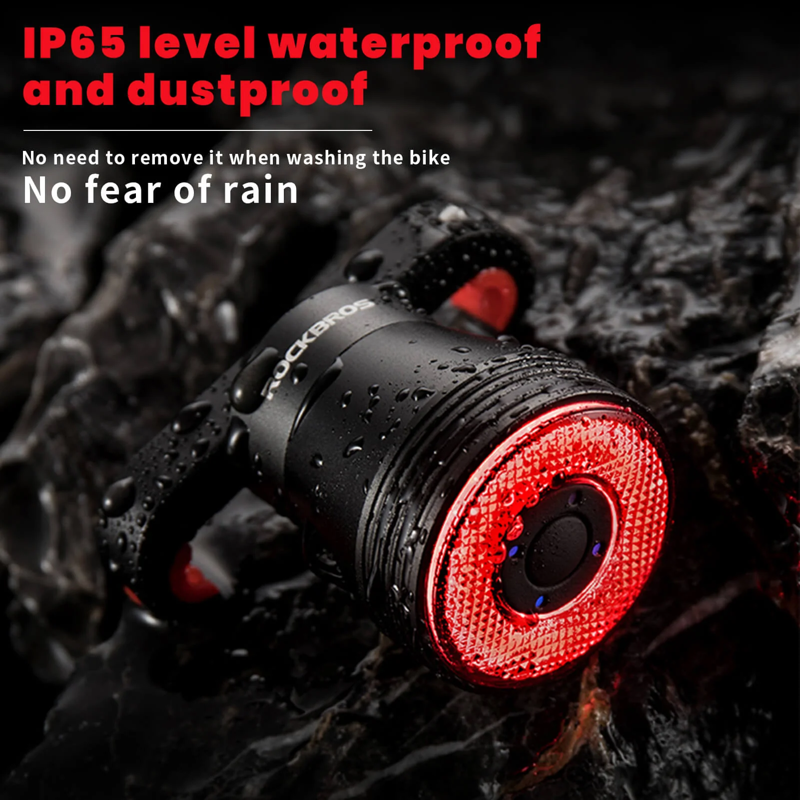 Q5 Smart Bike Tail Light with Brake Sensor - Image 4