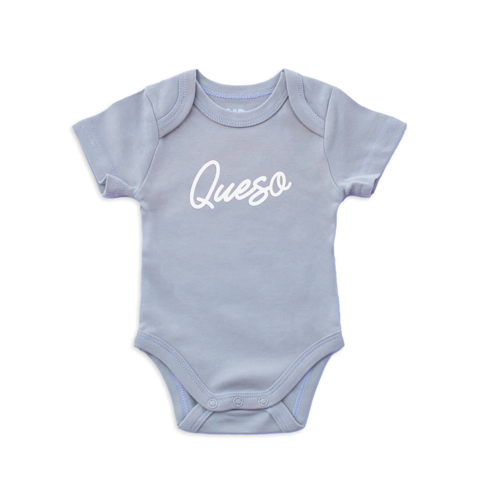 Queso Cursive Onesie - Image 7