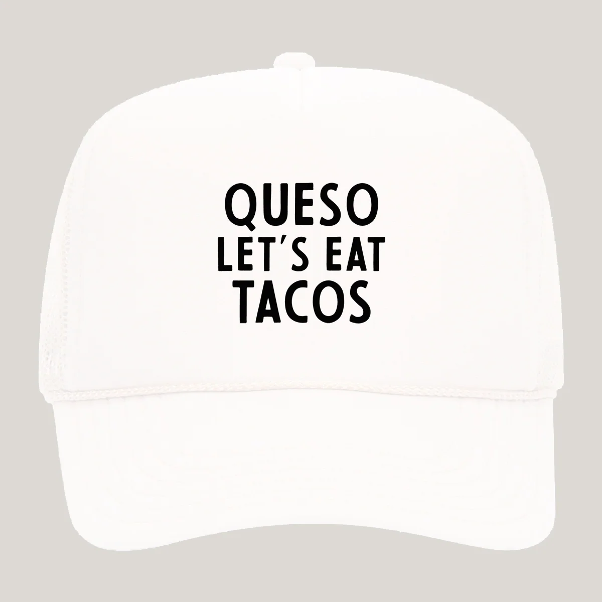 Queso Let's Eat Tacos Foam Snapback - Image 10