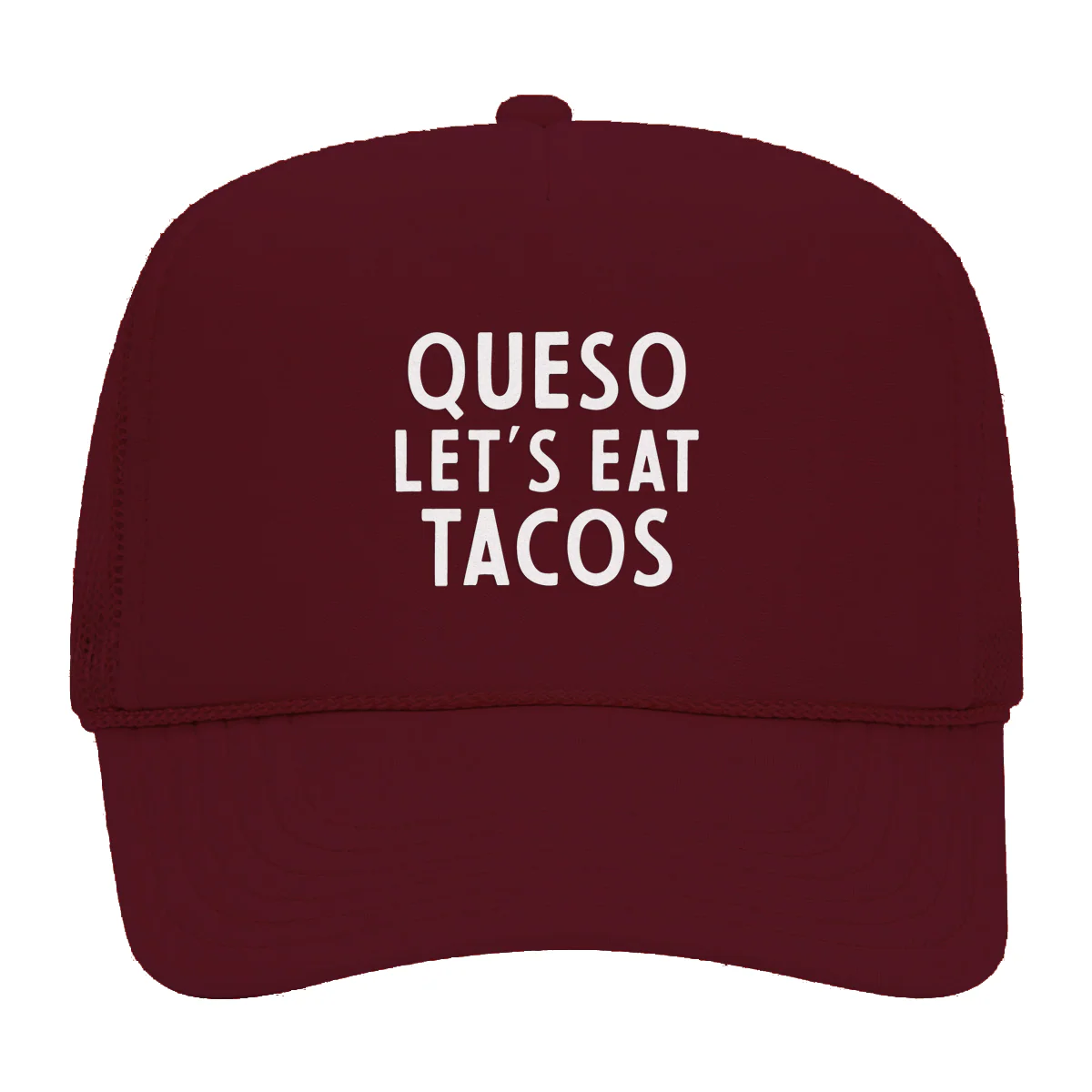 Queso Let's Eat Tacos Foam Snapback - Image 8