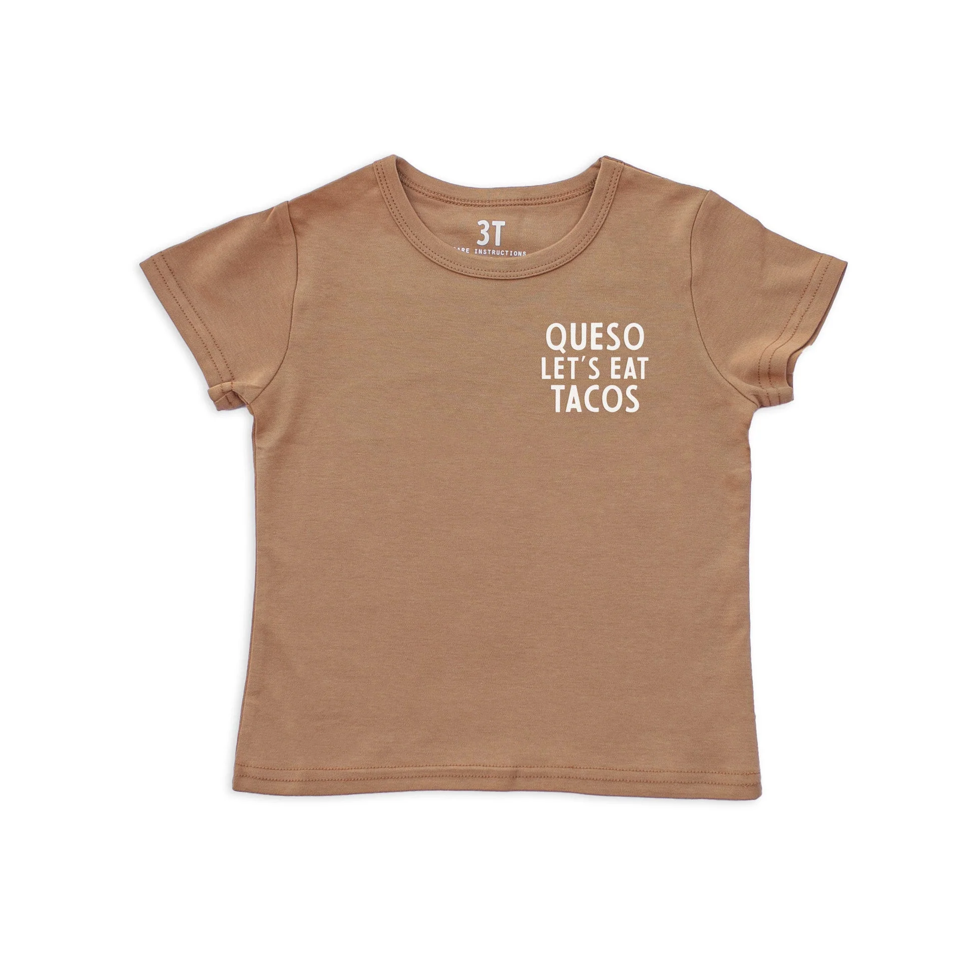 Queso Let's Eat Tacos Kids Tee - Image 5