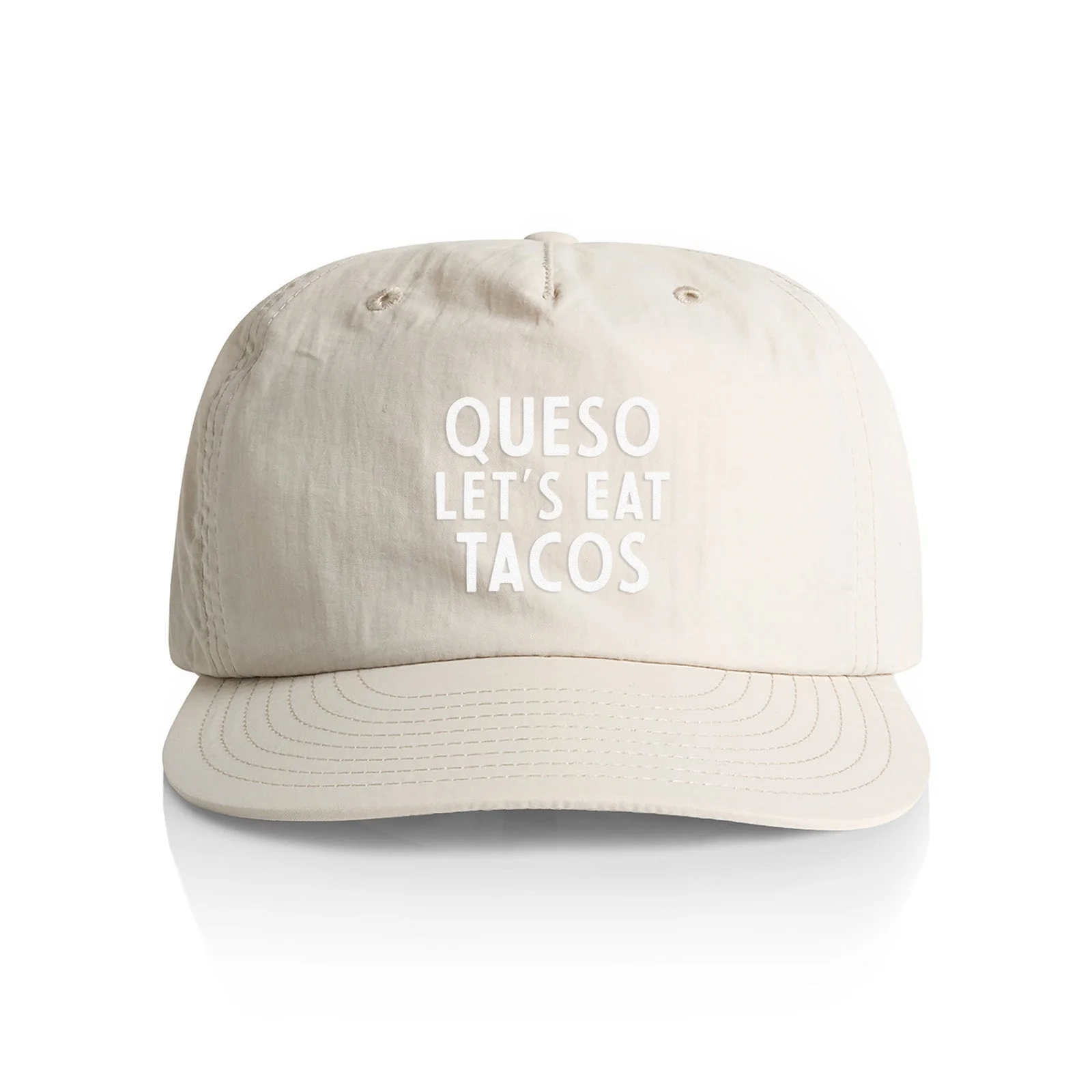 Queso Let's Eat Tacos Nylon Snapback - Image 10