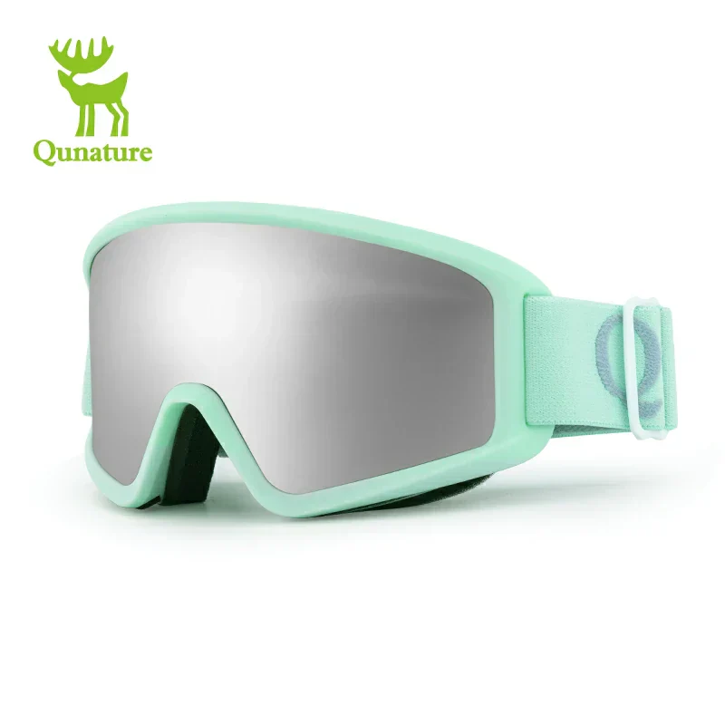 Qunature Anti-Fog Cylindrical Ski Goggles Double-Layer Lenses UV400 Protection - Image 3