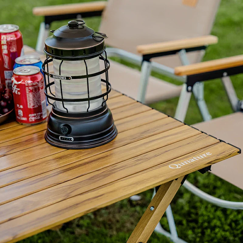 Qunature Lightweight Foldable Aluminum Table with Stable Triangular Structure - Image 6