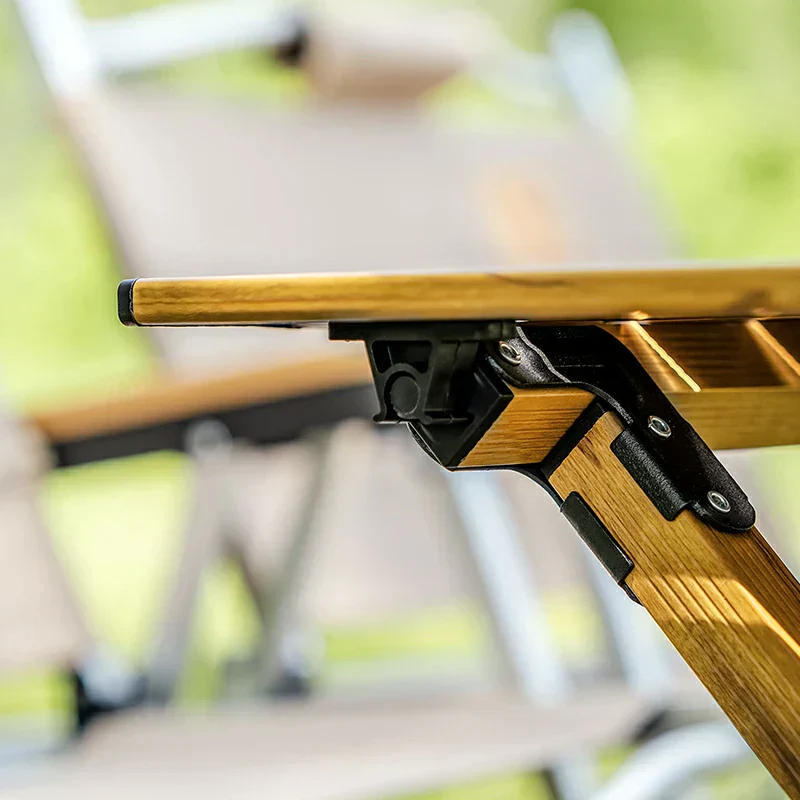 Qunature Lightweight Foldable Aluminum Table with Stable Triangular Structure - Image 7