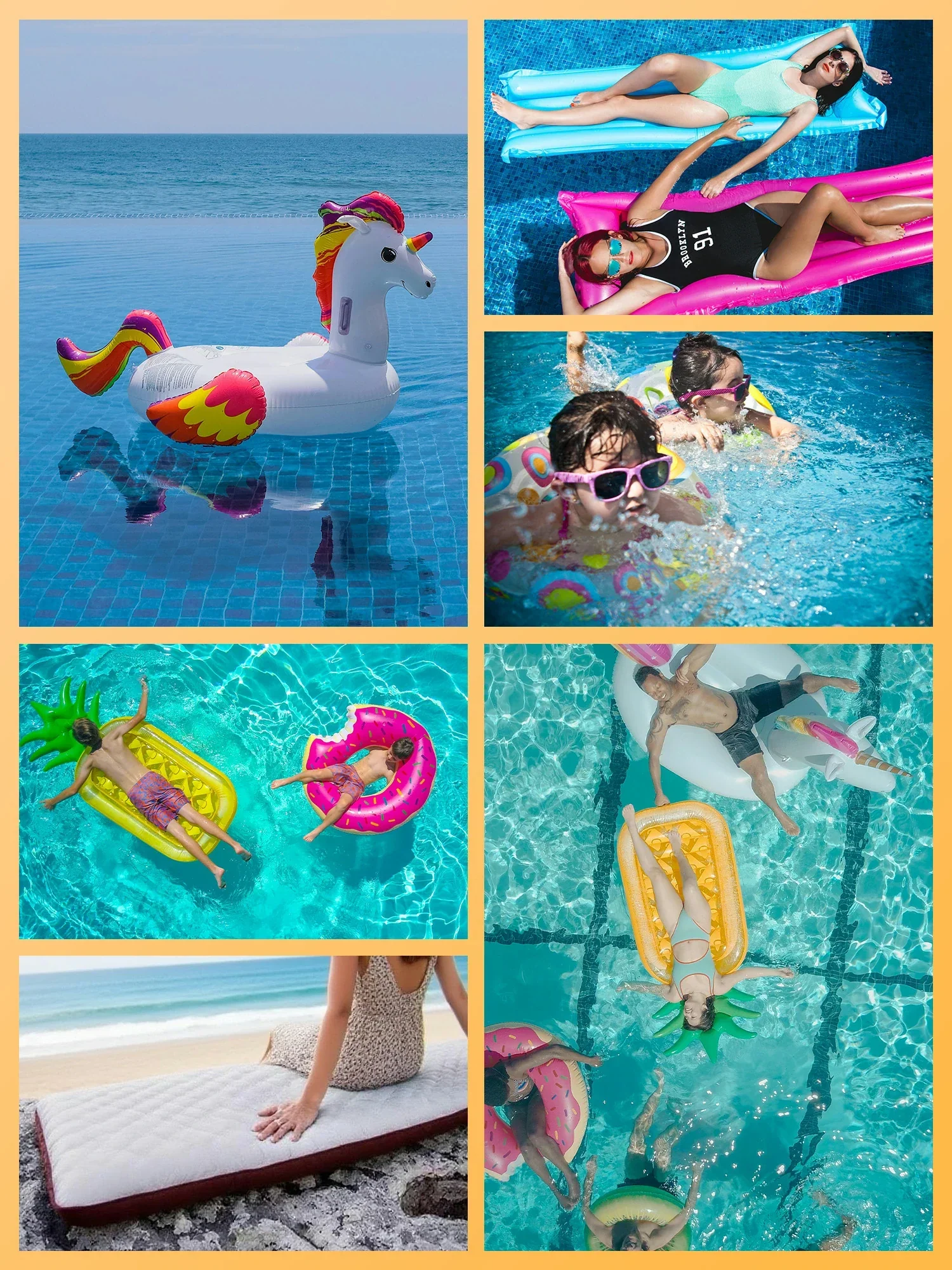 Qunature Mini Electric Pump 1500mAh for Air Bed Mattress,Pool Floats,Swimming Ring,Vacuum Storage Bags - Image 33