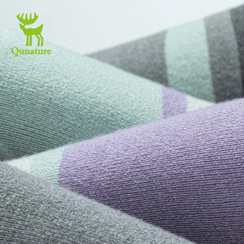 Qunature Wool Ski Socks Winter Warmth Shock Absorption for Skiing Comfort - Image 8
