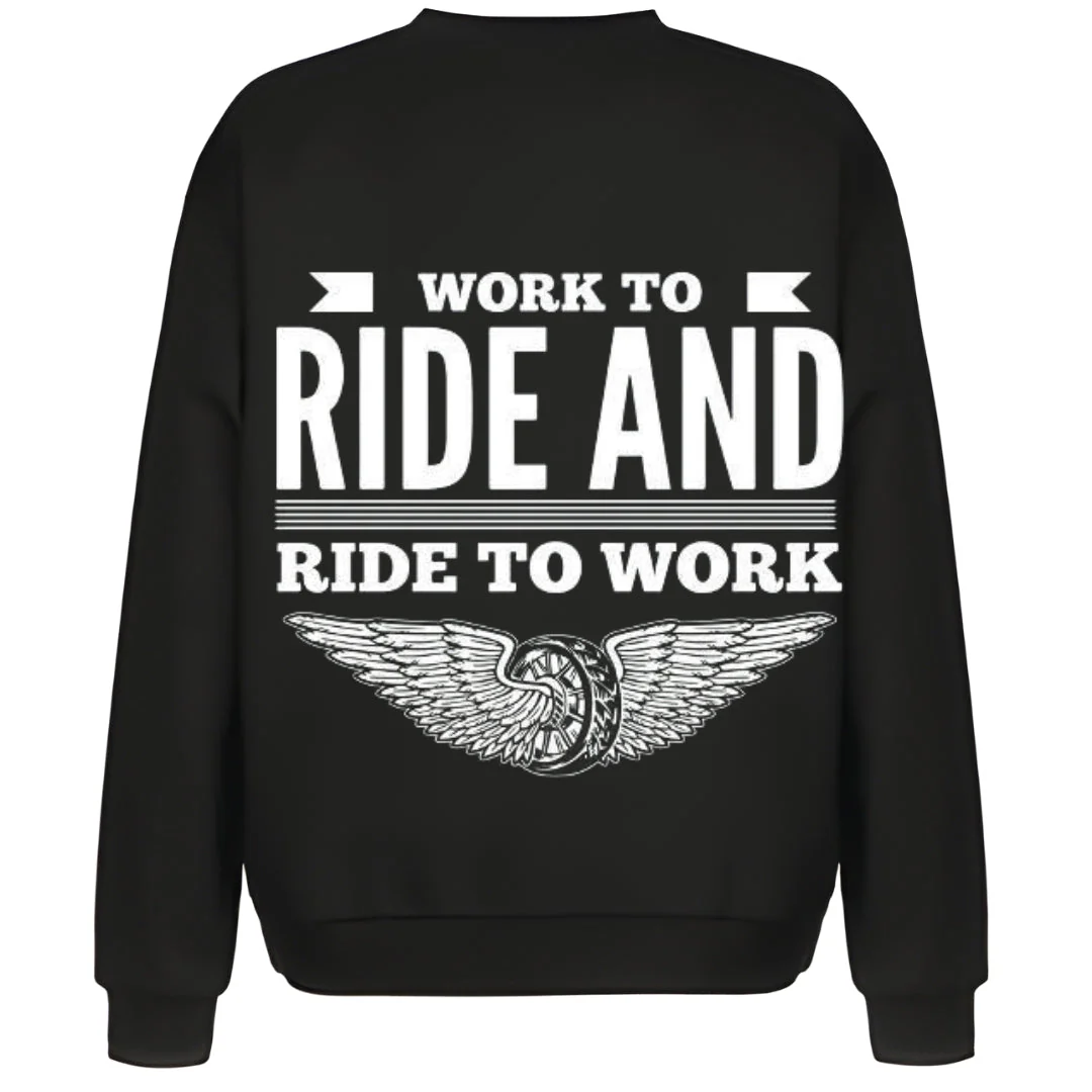 Quotes Biker Sweater - Image 6