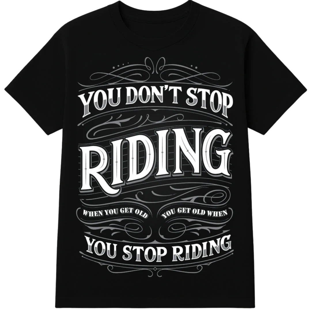 Quotes Biker T-Shirt - Image 3
