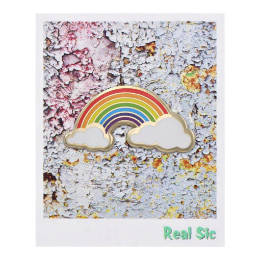 Rainbow Pride Enamel Lapel Pin - LGBTQ Pride Pin Series - Image 2