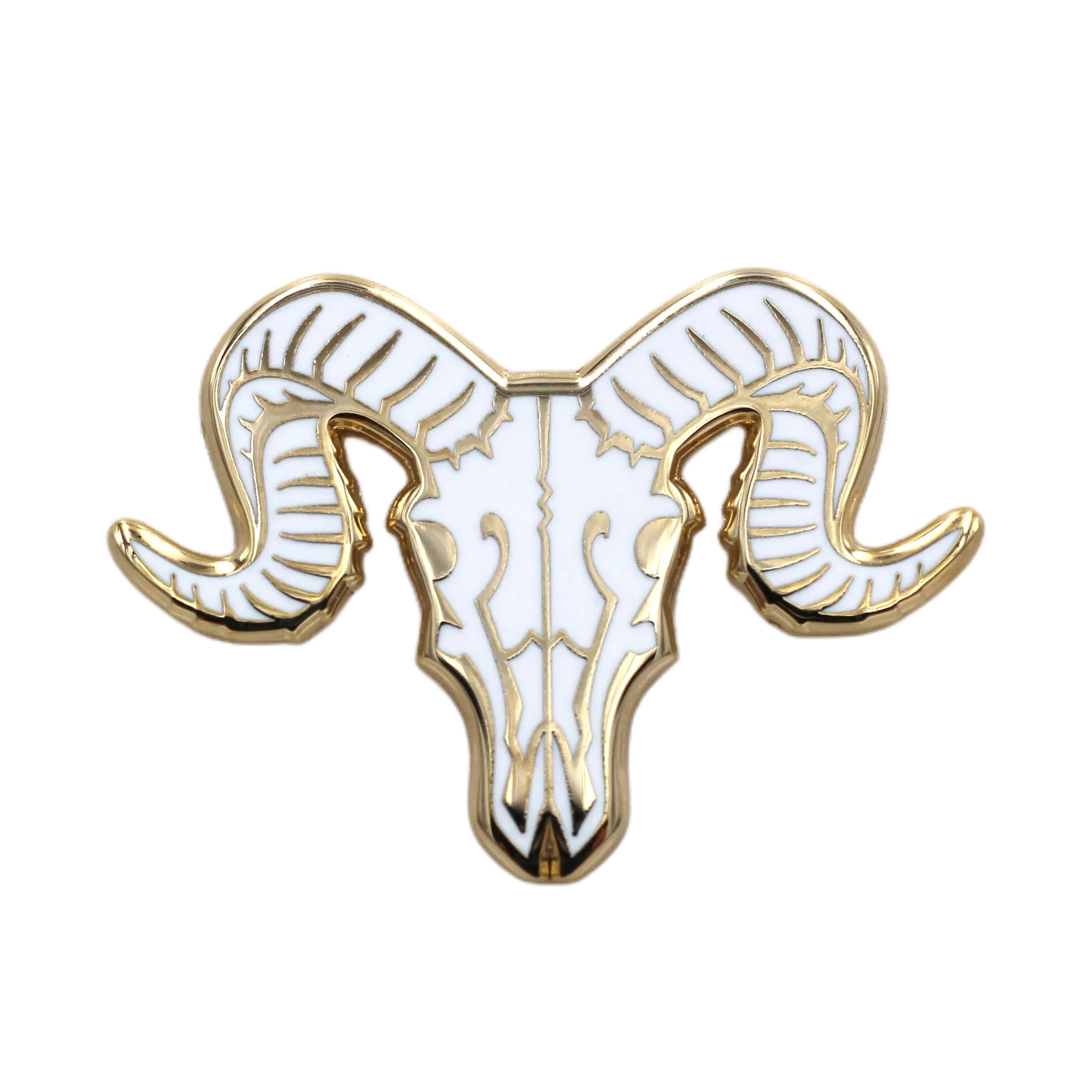 Ram Skull Pin - Occult / Baphomet Enamel Pin - Image 12
