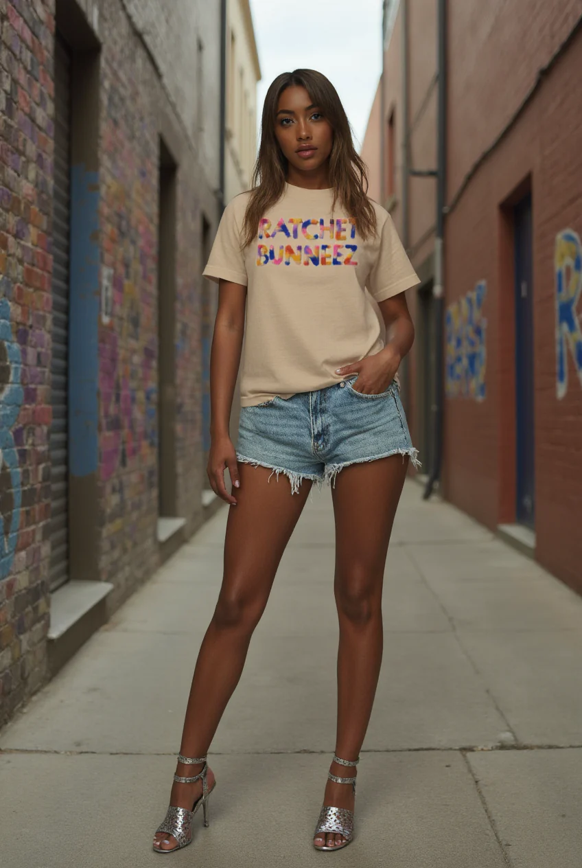 Ratchet Bunneez Heavyweight Cotton Tee - Image 2