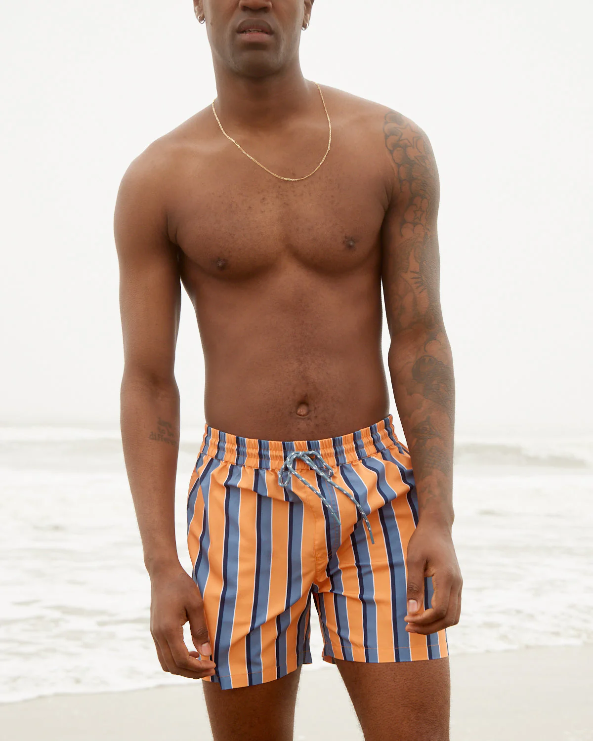 Recycled Swim Trunk - 5" - Image 12