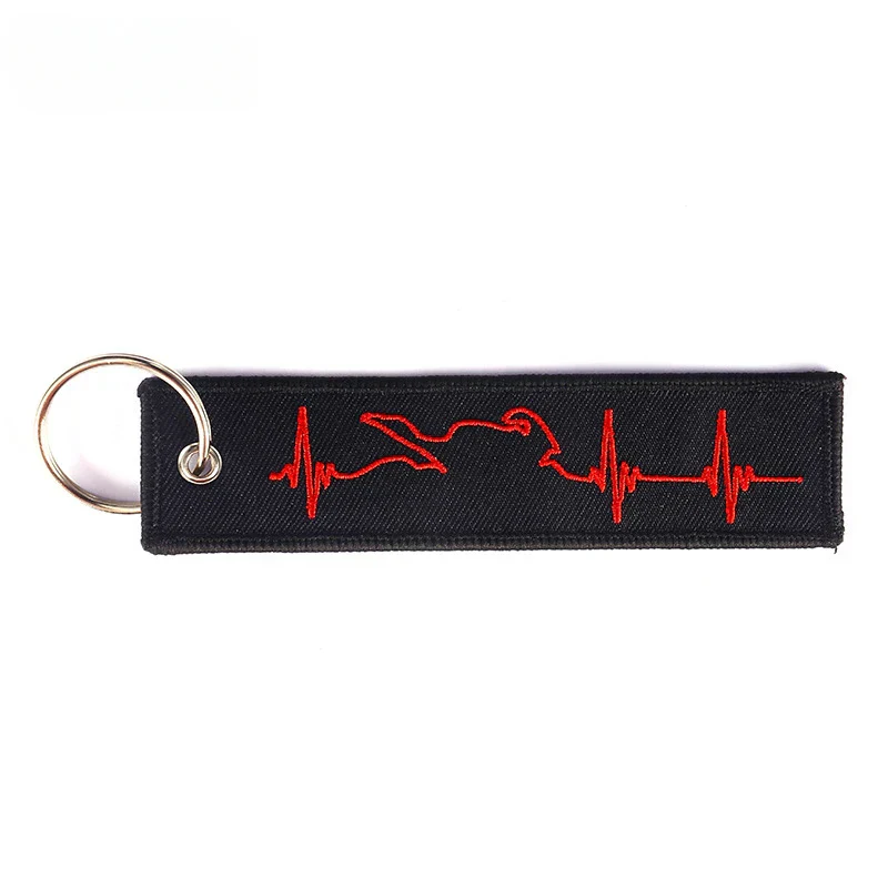 Red Heart - Motorcycle Keychain - Image 2