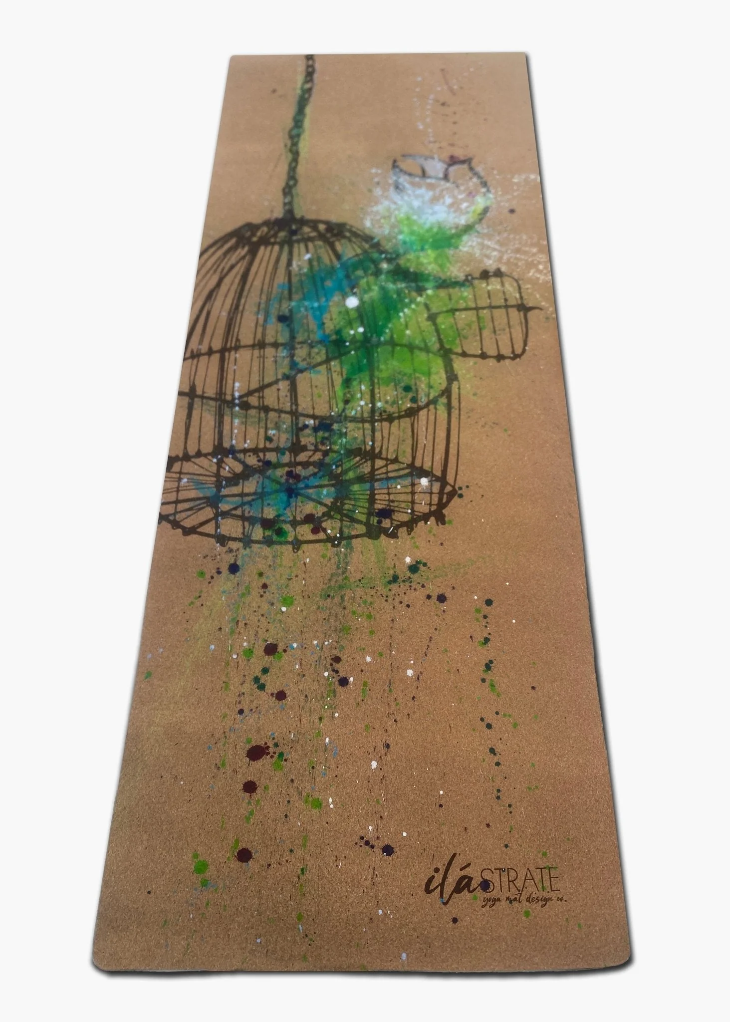 Release Hand painted Cork Yoga Mat - Image 4
