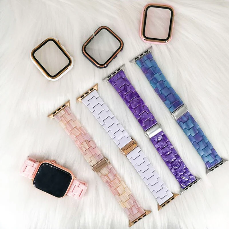 Resin Apple Watch Band/Bracelet Series 11/10/9/8/7/6/5/4/ SE / Ultra 1/2/3 - Image 2