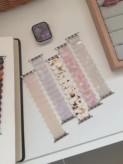 Resin Strap For Apple Watch Band/Strap Series 11/10/9/8/7/6/5/4/ SE / Ultra 1/2/3 - Image 2