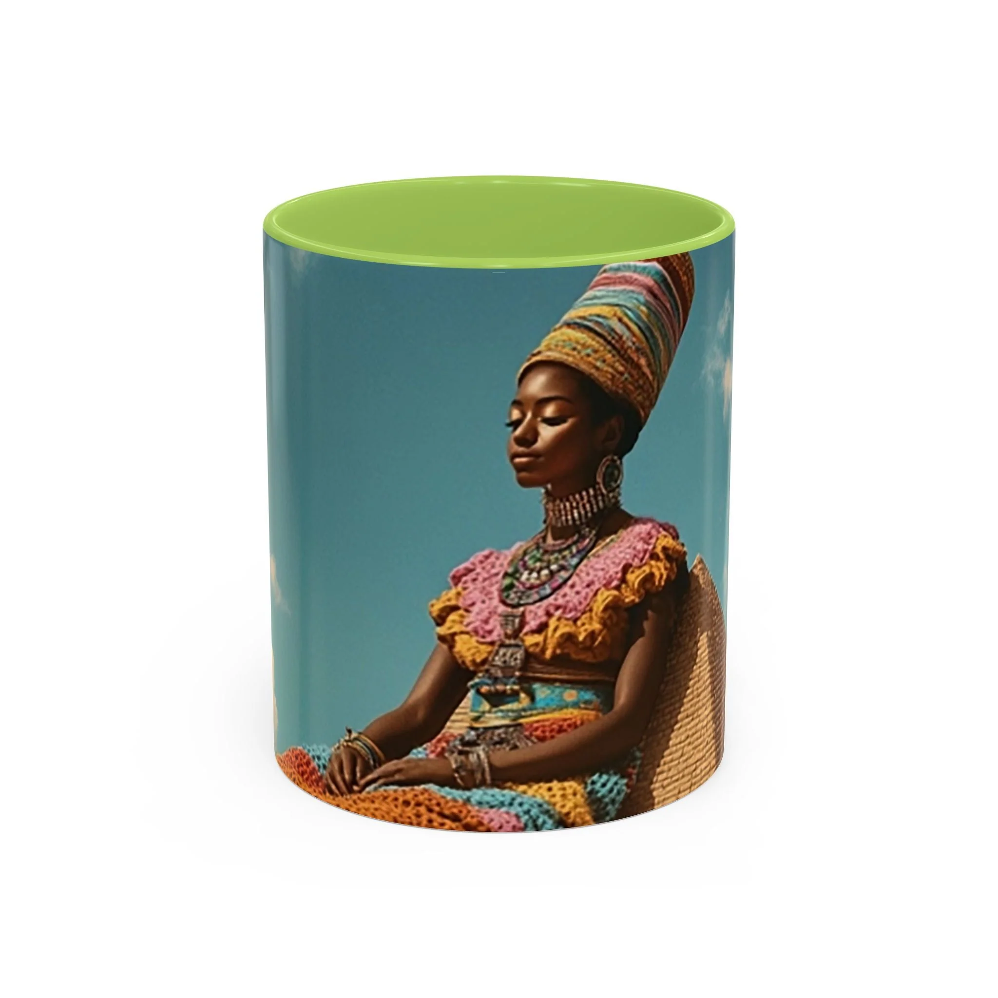 Resting Tall Aziza & Fae Accent Coffee Mug - Image 12
