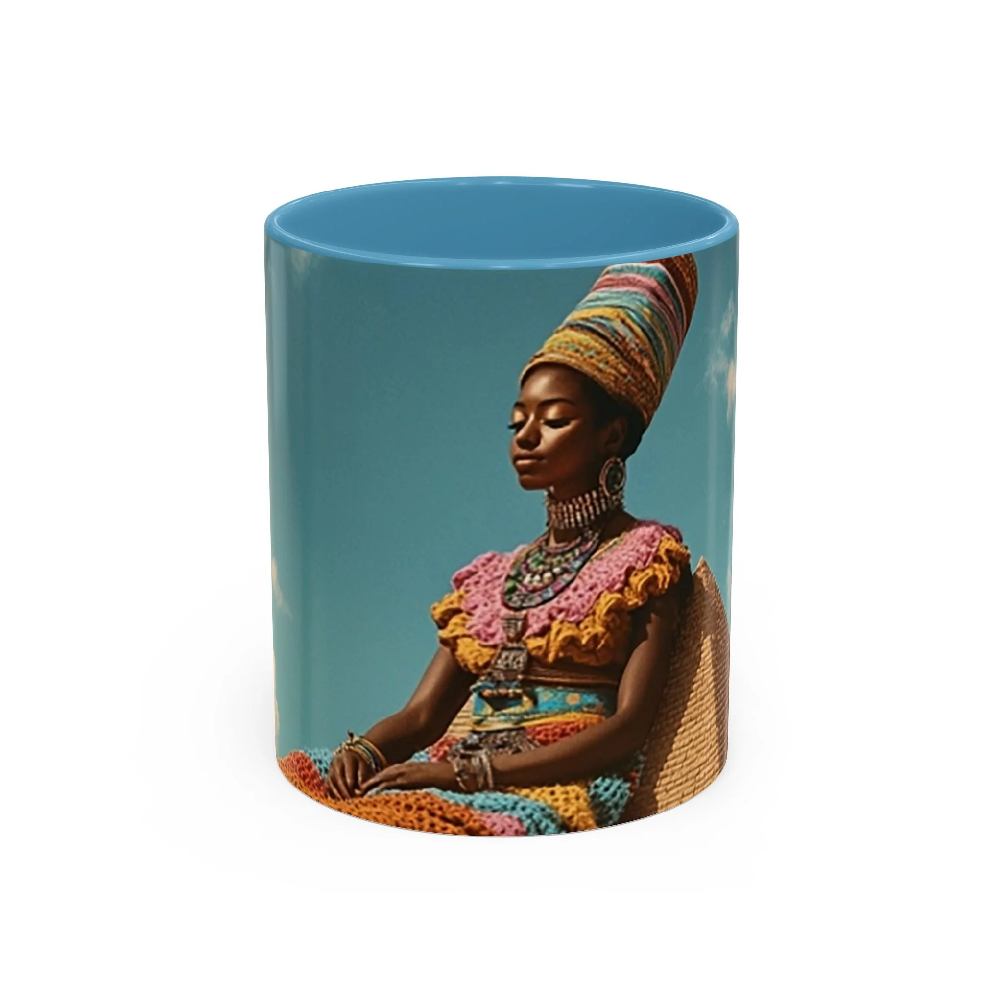 Resting Tall Aziza & Fae Accent Coffee Mug - Image 8