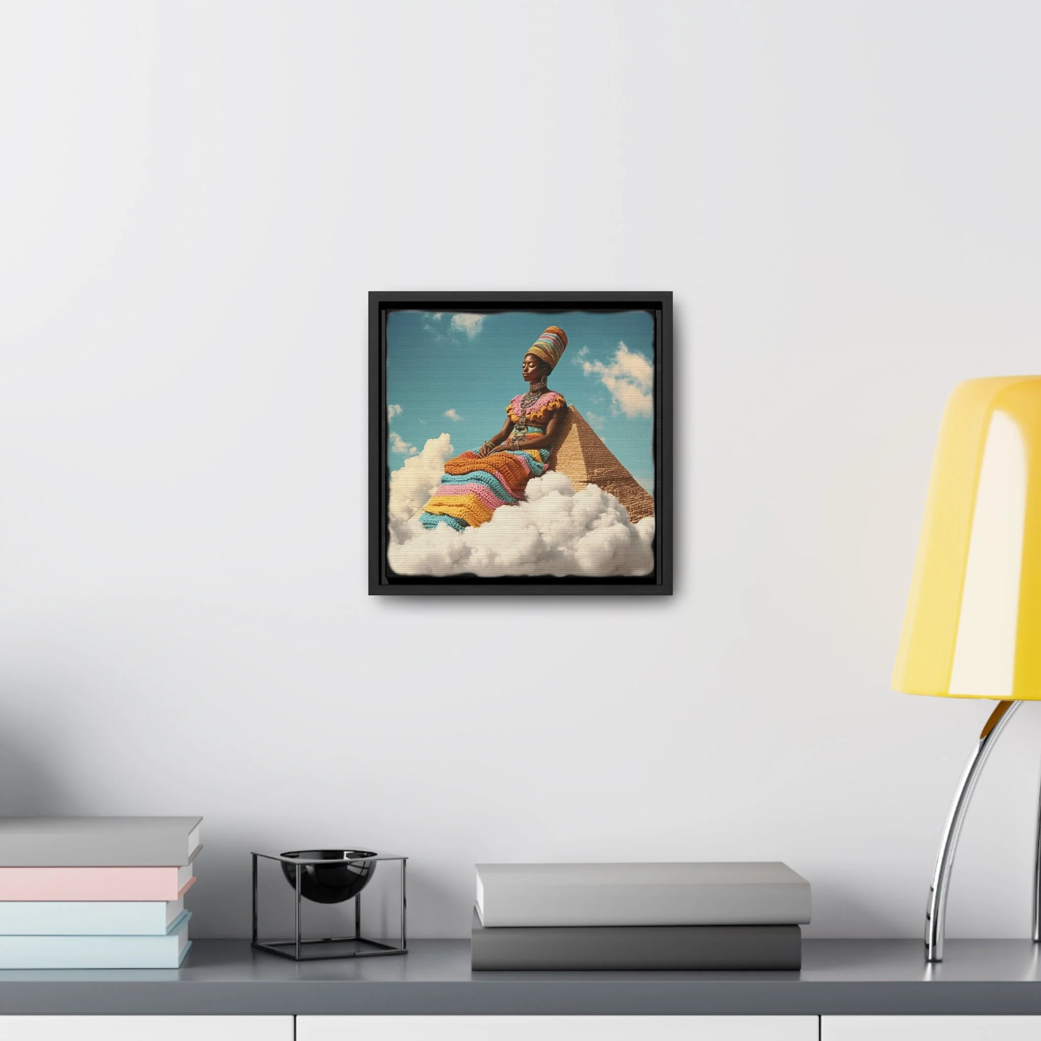 Resting Tall Aziza & Fae Gallery Canvas Wraps Square Frame - Image 11