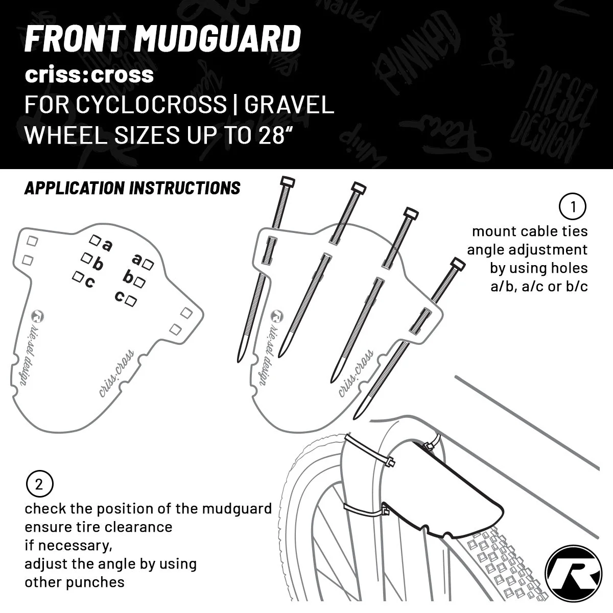 Riesel Design - Front Mudguard - CRISS:CROSS - Image 10