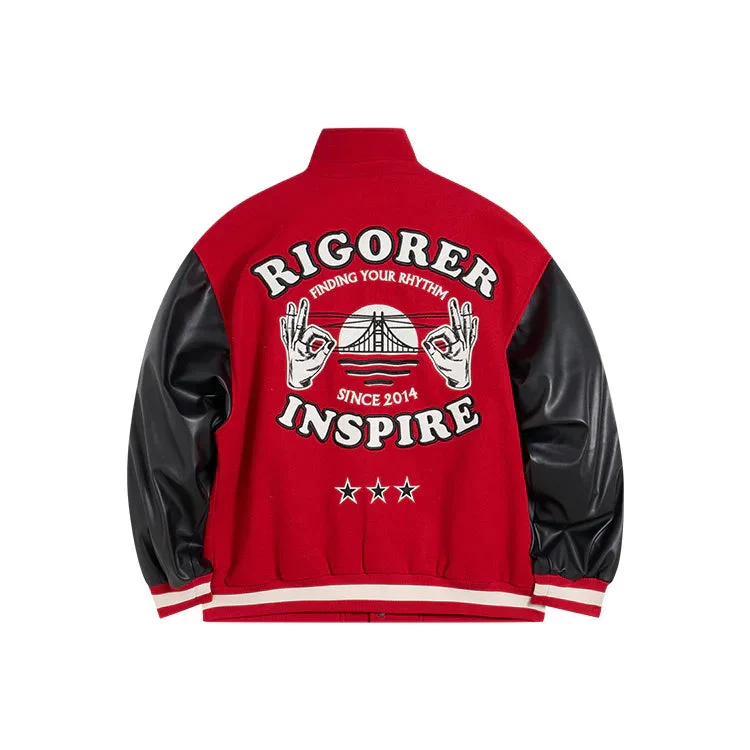 Rigorer X Brandin Podziemski Varsity Jacket - Image 6