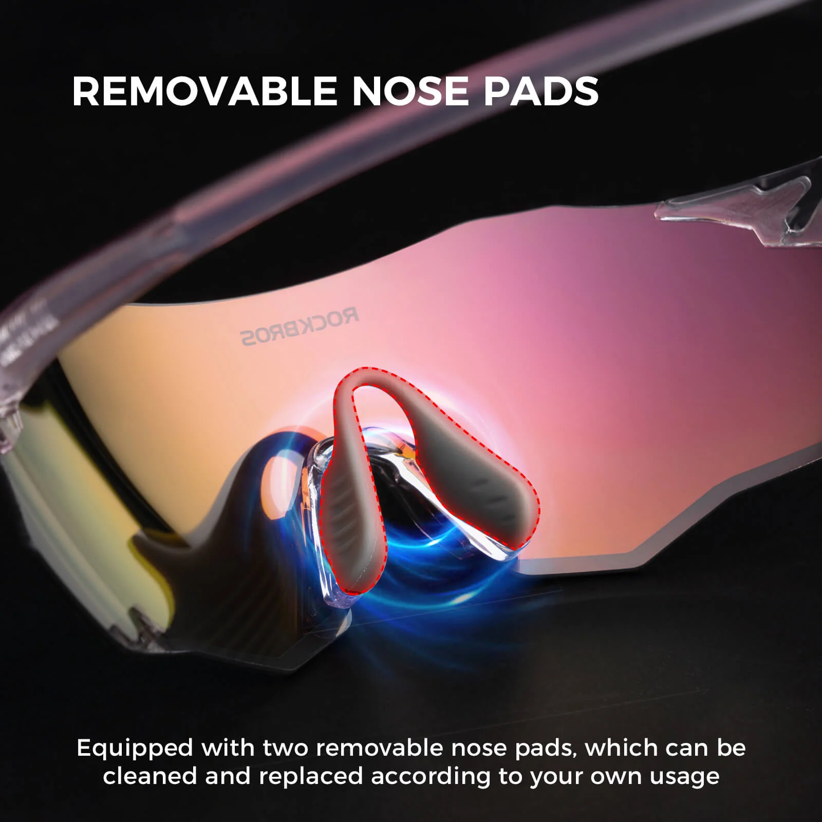 Rimless Polarized Cycling Glasses - Image 6