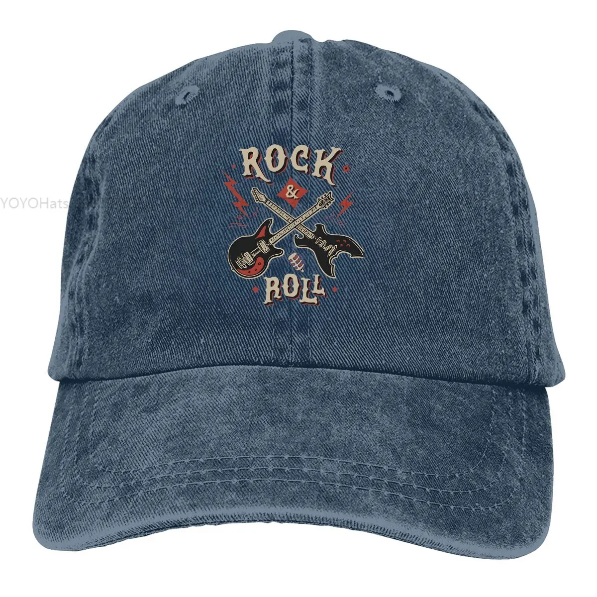 Rock N Roll Multicolor Caps - Image 11