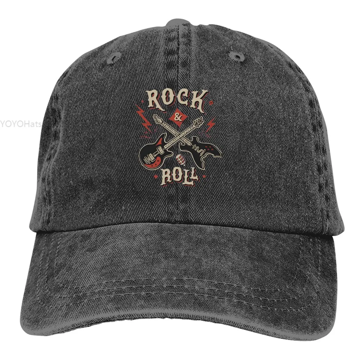 Rock N Roll Multicolor Caps - Image 12