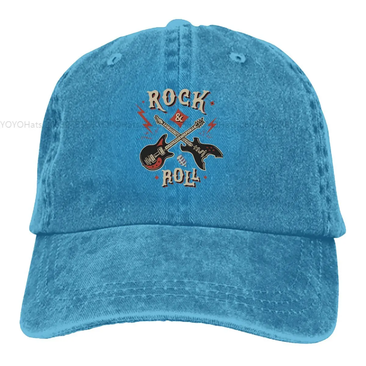 Rock N Roll Multicolor Caps - Image 13