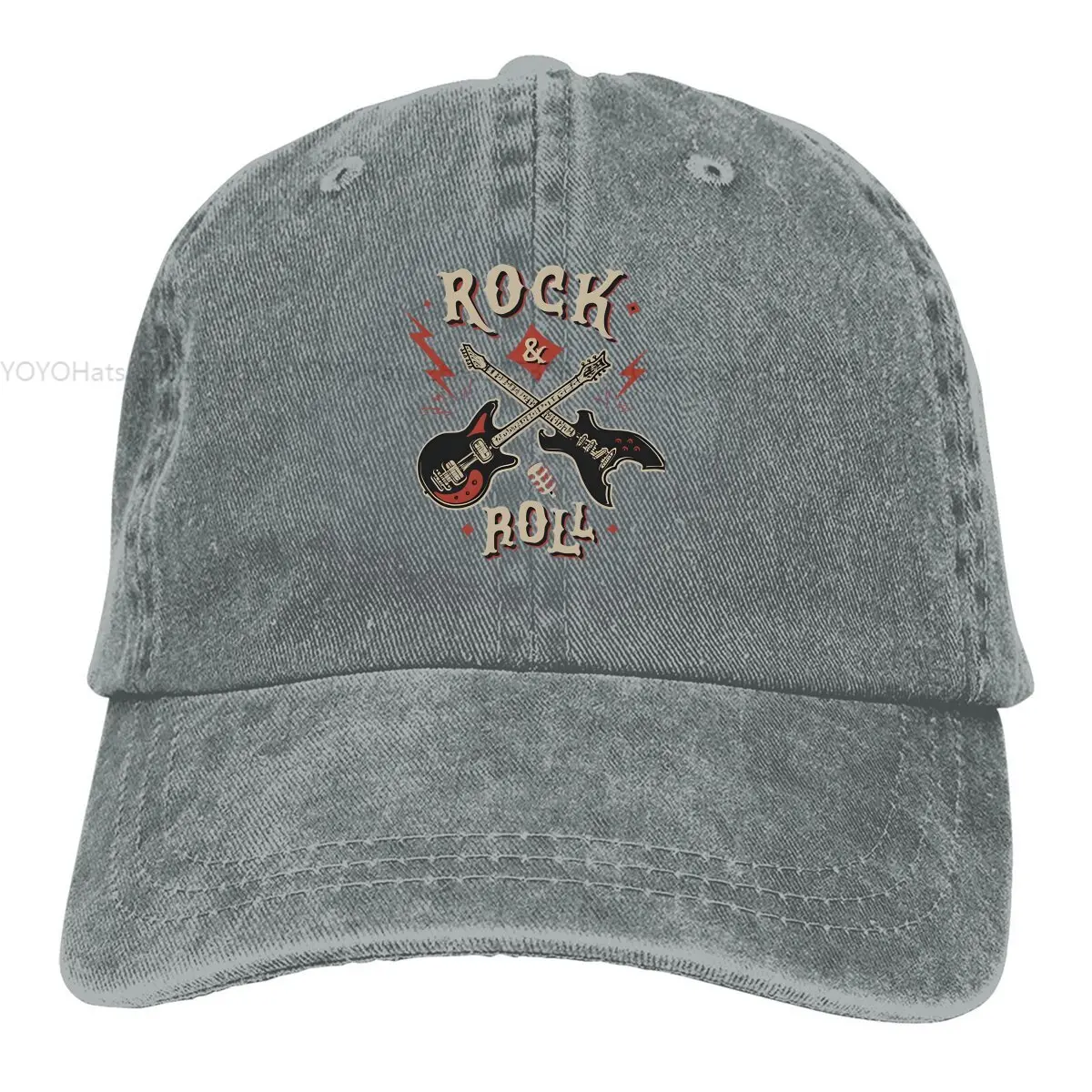 Rock N Roll Multicolor Caps - Image 14