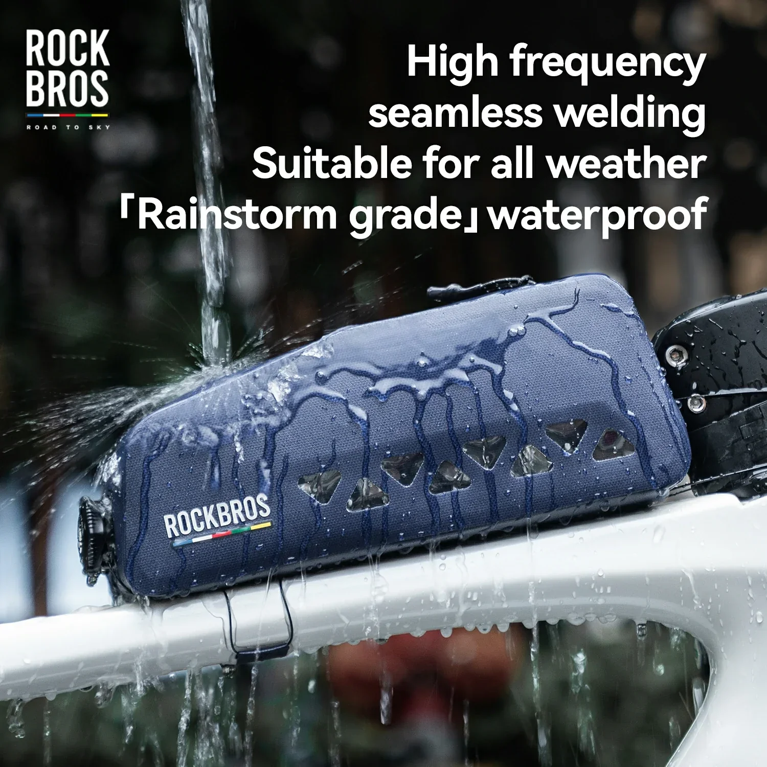 ROCKBROS 100% Waterproof Bike Bag Set Road-to-Sky - Image 17