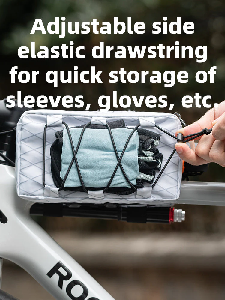 ROCKBROS 1L Bicycle Tube Bag - Dual Storage & Portable Shoulder Bag - Image 8