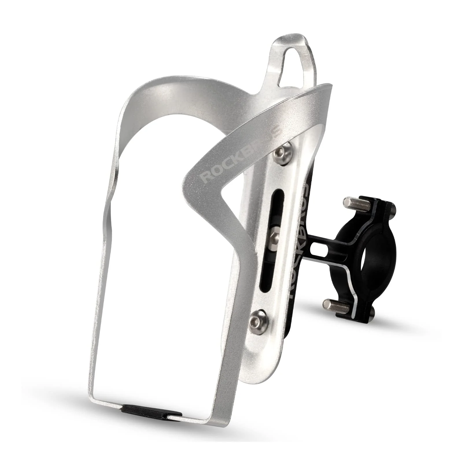 ROCKBROS 2-in-1 Bike Cup Holder Adjustable Bottle Cage for Handlebars & Seat Post - Image 13