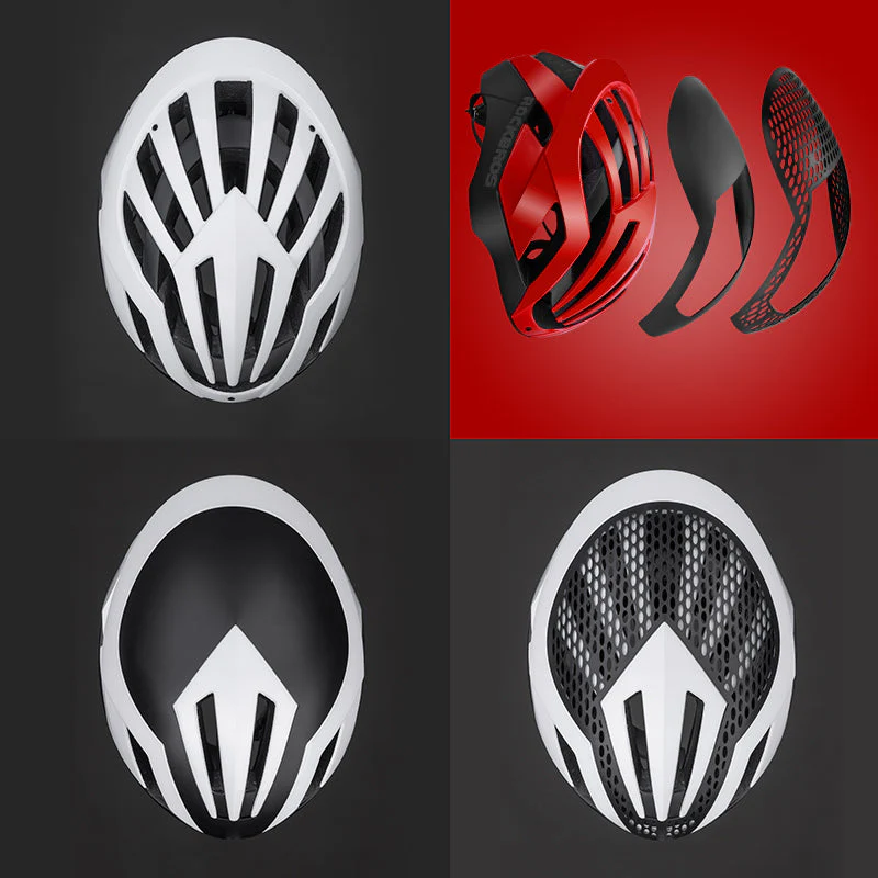 ROCKBROS 3 in 1 MTB Cycling Helmet Integrally-Molded Pneumatic Men Road Bike Helmet - Image 5