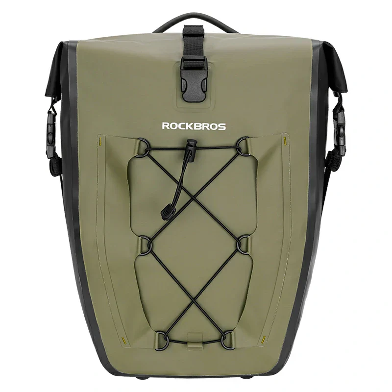 ROCKBROS 32L Waterproof Bike Pannier Durable Spacious Easy to Install - Image 50