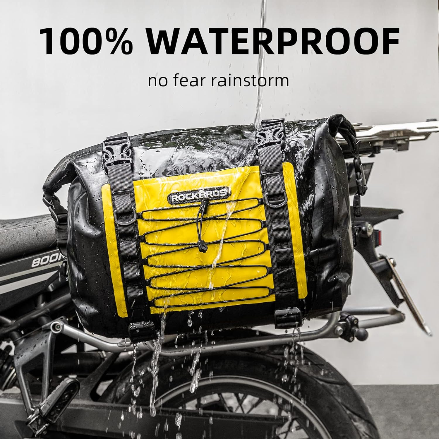 ROCKBROS 60L Waterproof Motorcycle Saddle Bags Durable Removable 2 PCS - Image 8